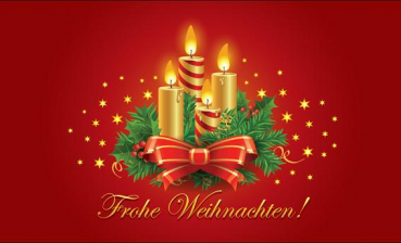 frohe weihnachten rot 2